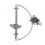 MECANISME CHEVROLET CAPTIVA 06/2006- 4P ARRIERE GAUCHE 