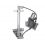 MECANISME NISSAN XTRAIL (T30) 01/2001-02/2007- 4P ARRIERE DROIT