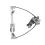 MECANISME OPEL ASTRA 01/2010- 4P ARRIERE GAUCHE 