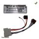 FAISCEAU AUTORADIO FORD F250 2005- 4HP ISO