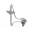 MECANISME PEUGEOT 208 02/2012- 2P ARRIERE DROIT 