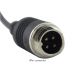 CAMERA DE RECUL INFRA ROUGE 12V ANGLE 130 DEGRES COULEUR CABLE 15M
