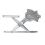 MECANISME TOYOTA RAV4 02/2006-10/2013 4P AVANT DROIT SANS MOTEUR