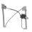 MECANISME VOLKSWAGEN CADDY 2001-02/2004 2P AVANT DROIT 