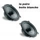 HAUT-PARLEUR UNIV D130 BICONE 4ohm 40W max PROF 42mm (boite paire)