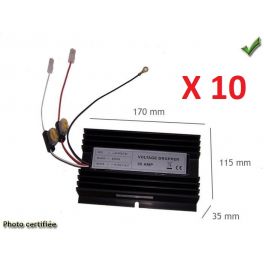 CONVERTISSEUR 24 EN 12V 15-20A (PAR 10 PIECES)