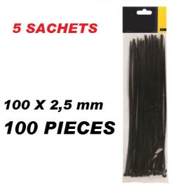 COLLIER A SERTIR RILSAN 100 X 2,5 - 100 PIECES *** 5 SACHETS***