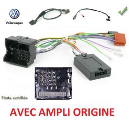 CDE AU VOLANT POUR Volkswagen EOS 2006-2017 FAKRA AVEC AMPLI