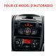 FACADE AUTORADIO FIAT DUCATO 2011-2014 - NOIR LAQUE ORIGINE 2DIN