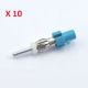 ADAPTATEUR D ANTENNE FAKRA MALE DIN MALE PSA VAG BMW GM RENAULT MERCEDES BLISTER (10 PIECES)