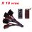 FAISCEAU AUTORADIO ISO FEMELLE FILS NUS CON 4HP ET ALIM EN 2 PRISES PAR 10 PIECES VRAC