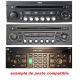 INTERFACE BLUETOOTH AD2P POUR PEUGEOT 207 2007- AVEC AUTORADIO RD4 SAUF AVEC NAVIGATION
