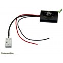 INTERFACE BLUETOOTH AD2P POUR PEUGEOT 3008 2004- AVEC AUTORADIO RD4 SAUF AVEC NAVIGATION