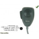 MICRO CB 6 BROCHES STANDARD DNS518 pour PRESIDENT