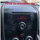 FACADE AUTORADIO DOUBLE DIN PEUGEOT BOXER 2011- noir laque