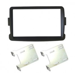 Kit 2 DIN DACIA LOGAN 2012- NOIR MAT