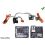 FAISCEAU KIT MAIN LIBRE PEUGEOT 3008  SANS AMPLI JBL FAKRA COMPLET 40PIN