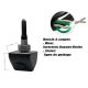KIT CAMERA DE RECUL INFRA ROUGE 12V ANGLE 150 DEGRES COULEUR ( LIGNE DE GUIDAGE )