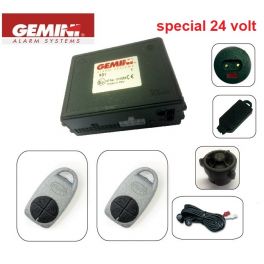 ALARME A 2 TELECOMMANDES AUTOALIMENTEE MODULAIRE 24V GEMINI