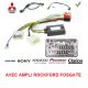 CDE AU VOLANT POUR MITSUBISHI LANCER 2008- AVEC AMPLI ROCKFORD FOSGATE