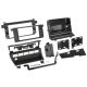 KIT 2 DIN BMW SERIE 3 E46 1999-2006 avec 5 boutons NOIR MAT