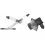 MECANISME LAND ROVER DISCOVERY 2/4P 04/1994-09/1997 CHASSIS MA-SA +TA AVANT DROIT