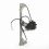 MECANISME MERCEDES C 03/1993-05/2000 (W202) ARRIERE GAUCHE AVEC MOTEUR