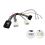 CDE AU VOLANT POUR PEUGEOT 4008 2014-2017 AVEC AMPLI ROCKFORD FOSGATE