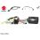 CDE AU VOLANT POUR SUZUKI SWIFT 2017- AVEC RECUPERATION DU PORT USB