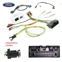 CDE AU VOLANT POUR FORD FIESTA 2010-2012 - AFF. GRAND ECRAN