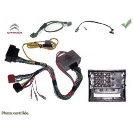 CDE AU VOLANT POUR CITROEN C3 PICASSO 2009- - FAKRA AVEC RADARS RECUL