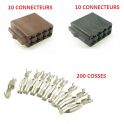 CONNECTEURS ISO HP+ALIM VRAC VENDU PAR10 PIECES