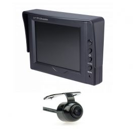 KIT CAMERA DE RECUL AVEC ECRAN  3.5 TFT LCD ET CAMERA FIXE