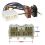 FAISCEAU AUTORADIO MITSUBISHI GRANDIS 2004- 1 CONNECTEUR 4HP ISO
