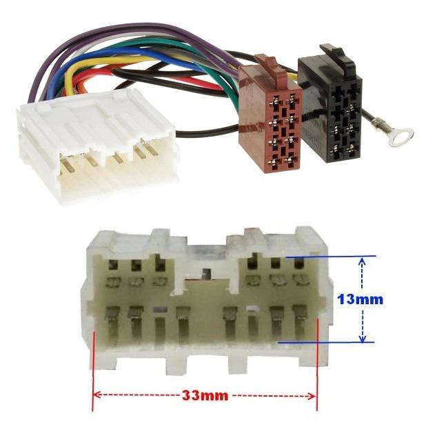 Aramox Faisceau Câblage Radio Pour Suzuki - Connecteur ISO Haut-parleur - Kit Installation Facile