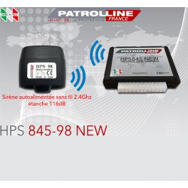 ALARME CAN BUS HPS845 PATROL LINE V.29 AVEC SIRENE SANS FIL HPS98
