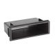 FACADE AUTORADIO PEUGEOT 207 REDUCTEUR DOUBLE ISO EN SIMPLE ISO VIDE POCHE 188X58X102MM