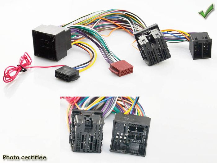 Câble Adaptateur Commandes Au Volant Pour Autoradio Peugeot Partner - Marque Connects2 - Neuf