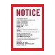 notice