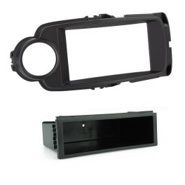 FACADE AUTORADIO TOYOTA YARIS 2017- ARGENT