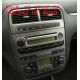 FACADE AUTORADIO FIAT GRANDE PUNTO 09/2005-2010 NOIR MAT
