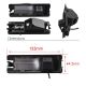 CAMERA DE RECUL INTEGREE DANS ECLAIRAGE PLAQUE DACIA LOGAN 2005-2016