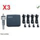 RADAR DE RECUL QUE BUZER SANS AFFICHEUR A 4 CAPTEURS NOIR 12V (PRIX PAR 3 PIECES MINIMUM)