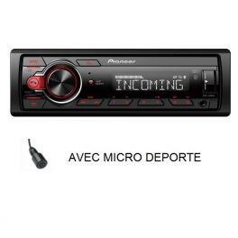 AUTORADIO PIONEER MVH-130DAB BLUETOOTH MP3/WMA AUX USB 4X50W DAB+