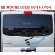 CAMERA DE RECUL INTEGREE DANS 3IEME FEU DE STOP RENAULT TRAFIC 2014- NTSC