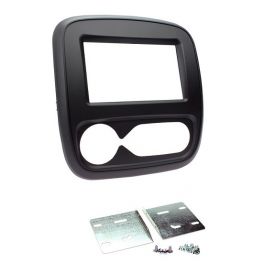 Kit 2 DIN RENAULT TRAFIC 2014- NOIR, AVEC CLIMATION AUTOMATIQUE