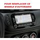 FACADE AUTORADIO ALFA GIULIETTA 2014- - SIMPLE DIN OU DOUBLE DIN
