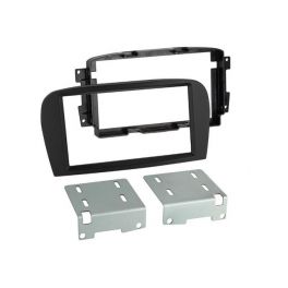 KIT 2 DIN MERCEDES SL R230  10/2001-11/2005 NOIR MAT