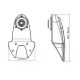 CAMERA DE RECUL 12V SPECIAL UTILITAIRE