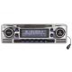 AUTORADIO RETRO MP3 USB SD 16GB MAX ENTREE AUX 4X75W BLUETOOTH